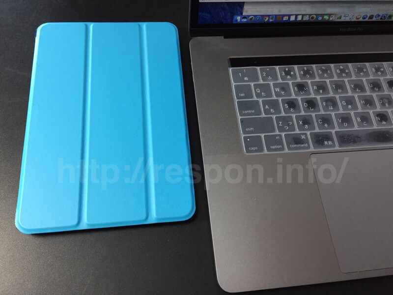 MS factory iPadmini4用ケース水色